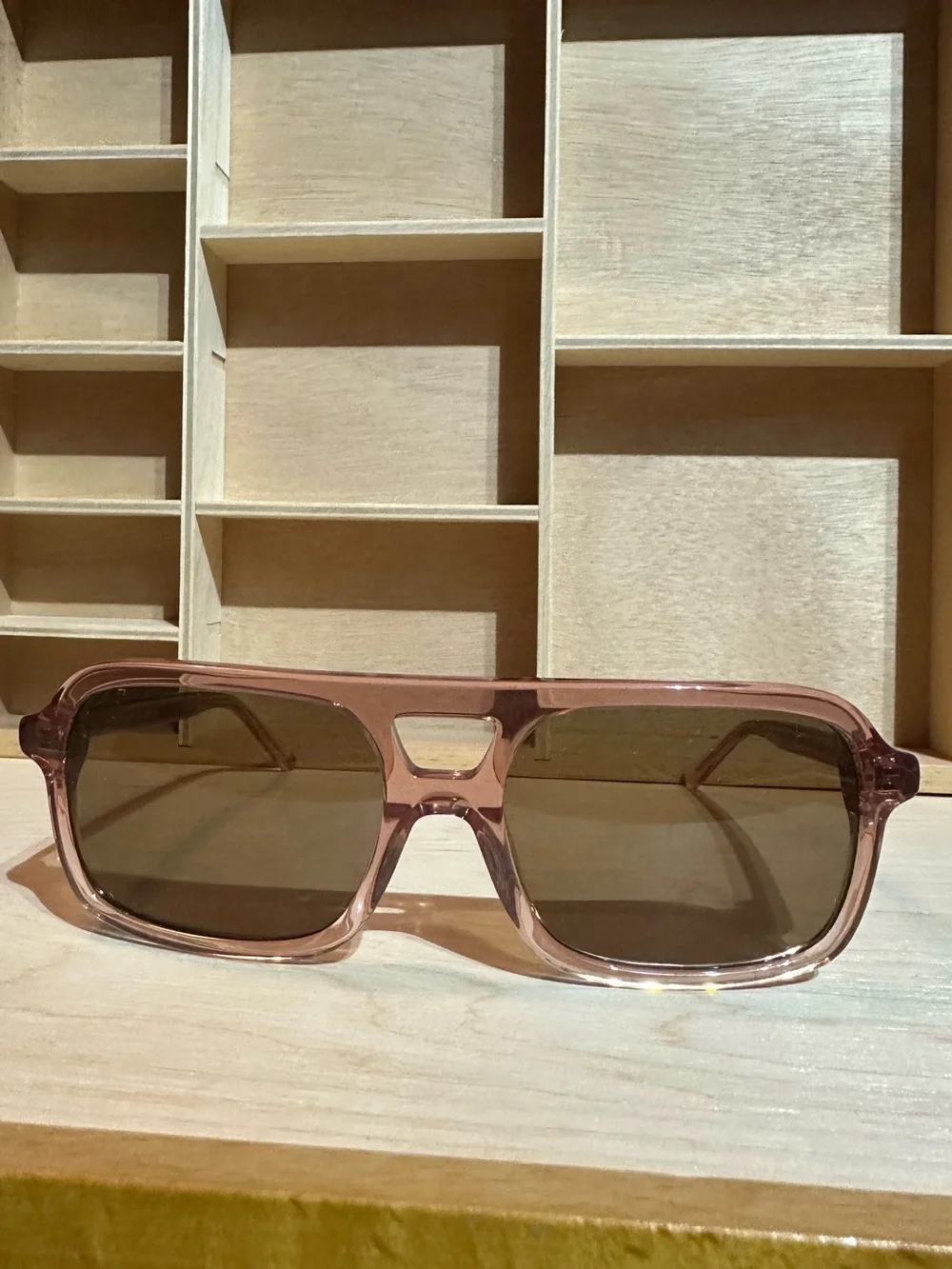 Crap Eyewear Light Pink Space Ranger Sunglasses